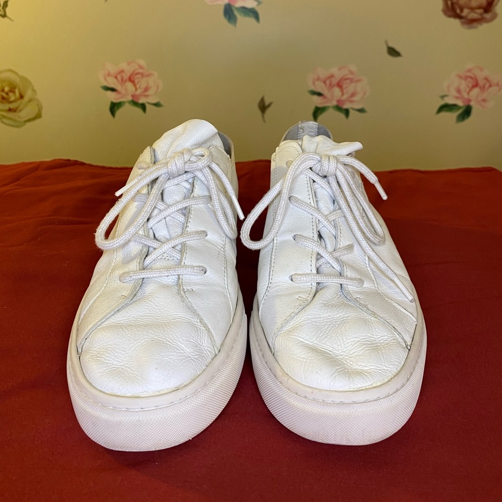 Zara leather sneakers
